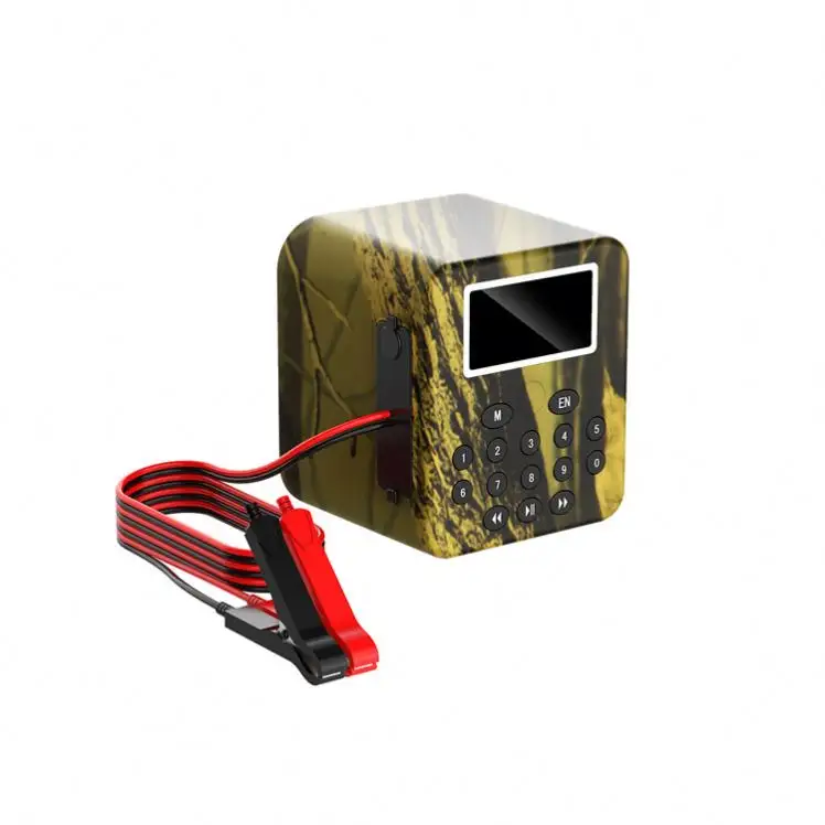 Altavoz de pájaro de caza/señuelo de fábrica desierto 50W Mp3 juego de sonido llamador de pájaro sin remoto llamador de sonido de pájaro