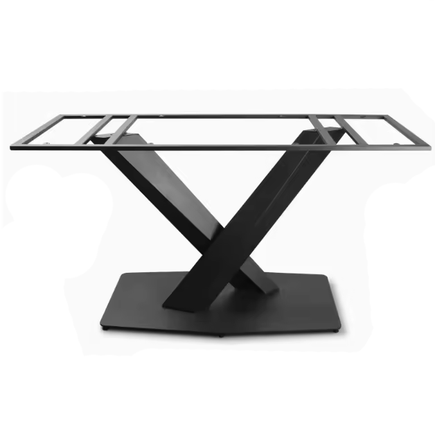 Mesa cruzada de acero al carbono 901.