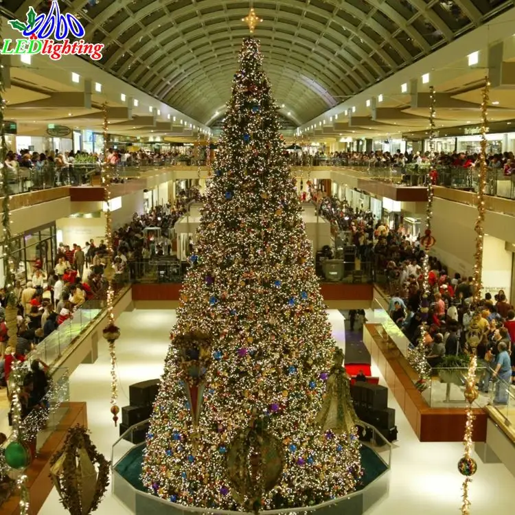 Огромные Высококачественные коммерческие стойки, 50 футов, гигантский шар, конус, 3d diy войлок, программируемое светодиодное освещение, Рождественская елка, дисплей, деревня