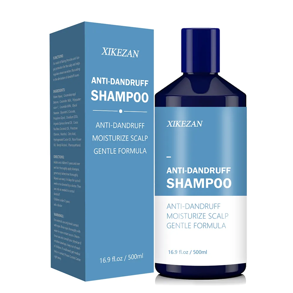 OEM ODM 500ml Shampoo antiforfora idratante capelli secchi olio di Argan profondamente pulito per capelli cuoio capelluto Shampoo antiforfora