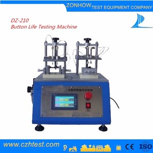 Due stazioni di prova Touch Screen controllo pneumatica pulsante salvavita apparecchiature per Test di prodotto - Product Image 2