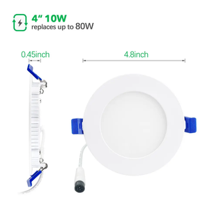 Yeni 4 inç, 6 inç 16 milyon renk nokta LED akıllı RGB beyaz gömme aydınlatma Wifi kontrolü Led Panel ışıkları - Product Image 4