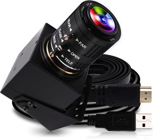 ELP 4K IMX415 USB HD MI Kamera Handbuch 3,6-10mm Manuelles Zoomobjektiv Webcam Mini-Nahaufnahme kamera für PC Computer monitor TV-Projektor - Product Image 1