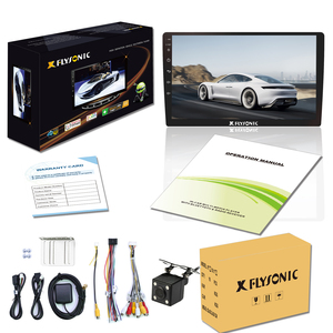 Flysonic 10.1 Inch MP5 Car DVD Player With Amplier TDA-7388IC SW Control Aging & QC & QA Tests Strict Quality Control Car Radio