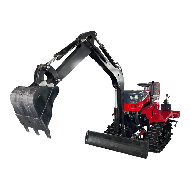 Fast Delivery Agricultural Crawler Tractors Mini Dozer Tractor Crawler Multifunction Crawler Tractor