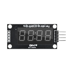 TM1637 Display a LED digitale bianco a 4 cifre 0.36 tubo decimale 7 segmenti orologio modulo a doppio punto 0.36 pollici - Product Image 2