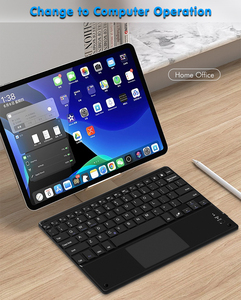 Wireless Flexible Blue-tooth 3.0 Mini <strong>Keyboard</strong> and Mouse <strong>With</strong> Touchpad <strong>for</strong> <strong>Raspberry</strong> <strong>Pi</strong> Tablets Laptops Android Monitor Tactil
