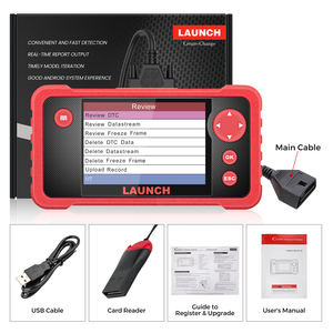 Herramienta de diagnóstico de coche CRP123 V2.0, Analizador de motor OBD2, lector de código VIN automático, actualización gratuita de por vida - Product Image 6