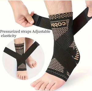 Soporte de Tobillo Cooper, Mangas de Compresión para Pies para Hombres y Mujeres, Correas de Tobillo, Soporte de Tobillo para Deportes Diarios, Entrenamiento, Levantamiento de Pesas - Product Image 5