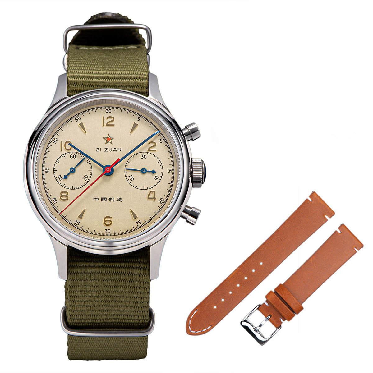 แซฟไฟร์สีน้ำตาล 38 มม