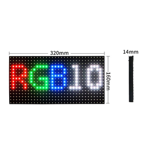 Modulo Display a matrice a LED 1/4 Scan P10 per esterni a LED Pixel modulo 320x160mm Video con schermo a colori - Product Image 2