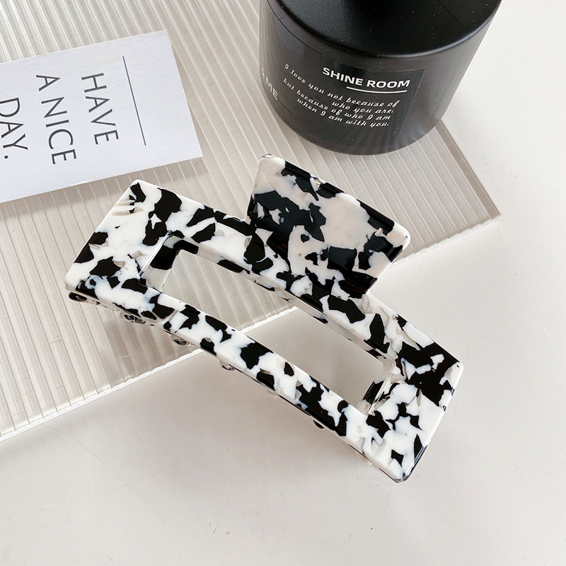 Motif noir et blanc-10,5 cm