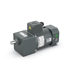 Motor de engranajes de CA de 110/120V con controlador de velocidad Motor de caja de cambios con freno Reductor de velocidad trifásico Motor de engranajes de CA - Product Image 1