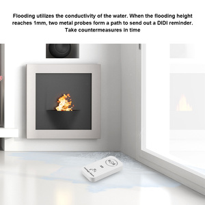 KERUI Water Leakage Alarm Detector 90db Voice Wireless Water Leakage <strong>Sensor</strong> Battery Version for Home <strong>Use</strong> Water Leak Alarm - Product Image 3
