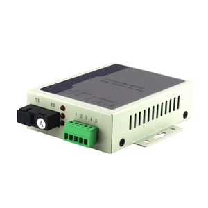 带RJ45端口的RS485至光纤收发器双向串行数据介质转换器支持以太网串行通信 - Product Image 5