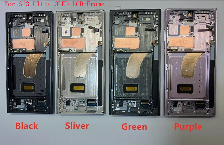 S23 ultra Oled LCD con el Marco