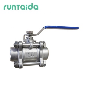 الدين <span class=keywords><strong>API</strong></span> 6d 3 بوصة 6 بوصة DN50 PN40 32 مللي متر 400 wog اثنين قطعة 2 قطعة ss 316 الكرة صمام - Product Image 3