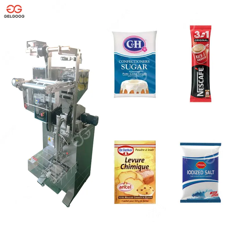Commercial Price Salt Spice Powder Sachet Packing and Printing Equipment Masala Instant Coffee Bag Packaging Machine for Sugar