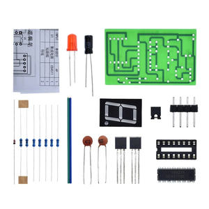 DIY LED Pcb Digital Display LED Logic Pen Electronic <strong>Kit</strong> High and Low Level Test <strong>Circuit</strong> Soldering Practice Board <strong>Kit</strong> - Product Image 2