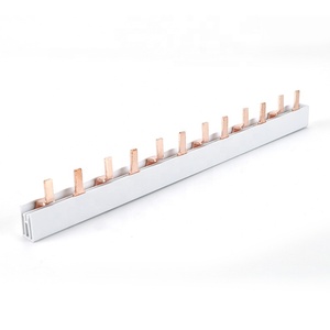 4P Pin tipo scatola di distribuzione in rame Busbar interruttore di circuito MCB connettore Busbar collegamento circuito interruttore - Product Image 6