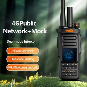 Chất lượng cao PoC đài phát thanh analog chế độ kép toàn cầu 4 gam LTE Mạng Walkie Talkie Sim Thẻ PoC VHF UHF hai cách phát thanh - Product Image 2