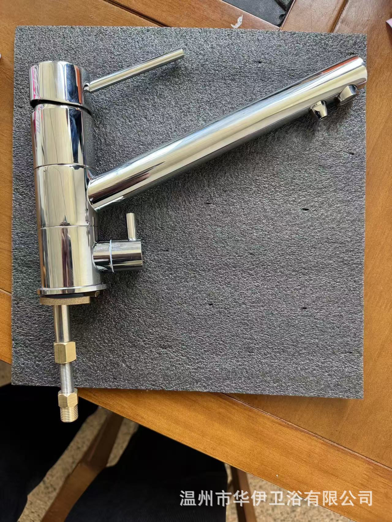 Robinet purificateur d'eau rotatif tout en cuivre galvanisé