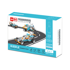Großhandel 6 in 1 Sprach version APP Programmier bare Wissenschaft Bildung Bausteine Spielzeug für Kinder Programmieren Spielzeug - Product Image 6