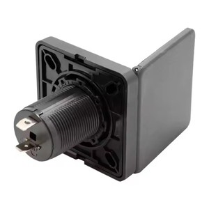 Enchufe impermeable para cigarrillos con tapa abatible DC 12V 24V receptáculo salida USB enchufe para encendedor de cigarros para Camper Boat - Product Image 3