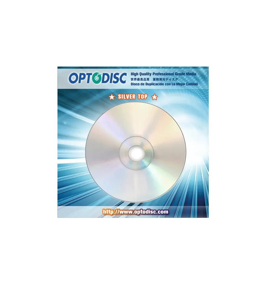 DVD-R Trống Optodisc 16X 4.7GB Bạc Hàng Đầu Sao Chép Một Lớp (Có Sẵn Thương Hiệu OEM)