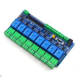 Modbus RTU 8チャンネル12VリレーモジュールRS485産業オートメーションおよびホームシステム用の入力出力 - Product Image 1