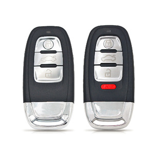 3ปุ่ม4ปุ่มเปลี่ยนสมาร์ทเคสเชลล์ Fob สำหรับ Audi A3 A4 A5 A6 Q5 Q8 S4 S5 - Product Image 1