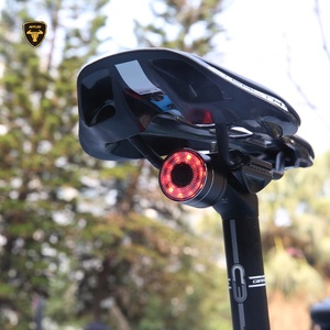 Antusi Q1 Bicycle Taillight <strong>7</strong> Colors Rechargeable IPX6 <strong>LED</strong> Long Runtime CNC Aluminium Bike Tail Lamp Cycling Rear Light