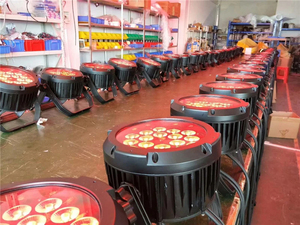 BOTAI 18x18W yüksek güç RGBW LED PAR ışık IP65 açık sahne ve DJ festivali aydınlatma DMX512 ve DMX kontrol modları için puan - Product Image 4