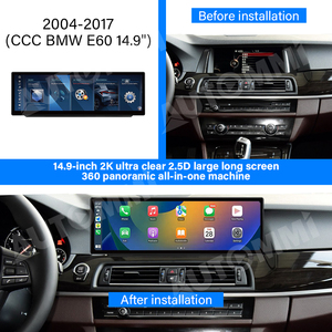 BMW E60 14.9&quot; Android Touch Screen GPS Navigation WIFI Carplay Android Auto Audio Stereo for 2004-2017 <strong>CCC</strong> BMW E60 - Product Image 3