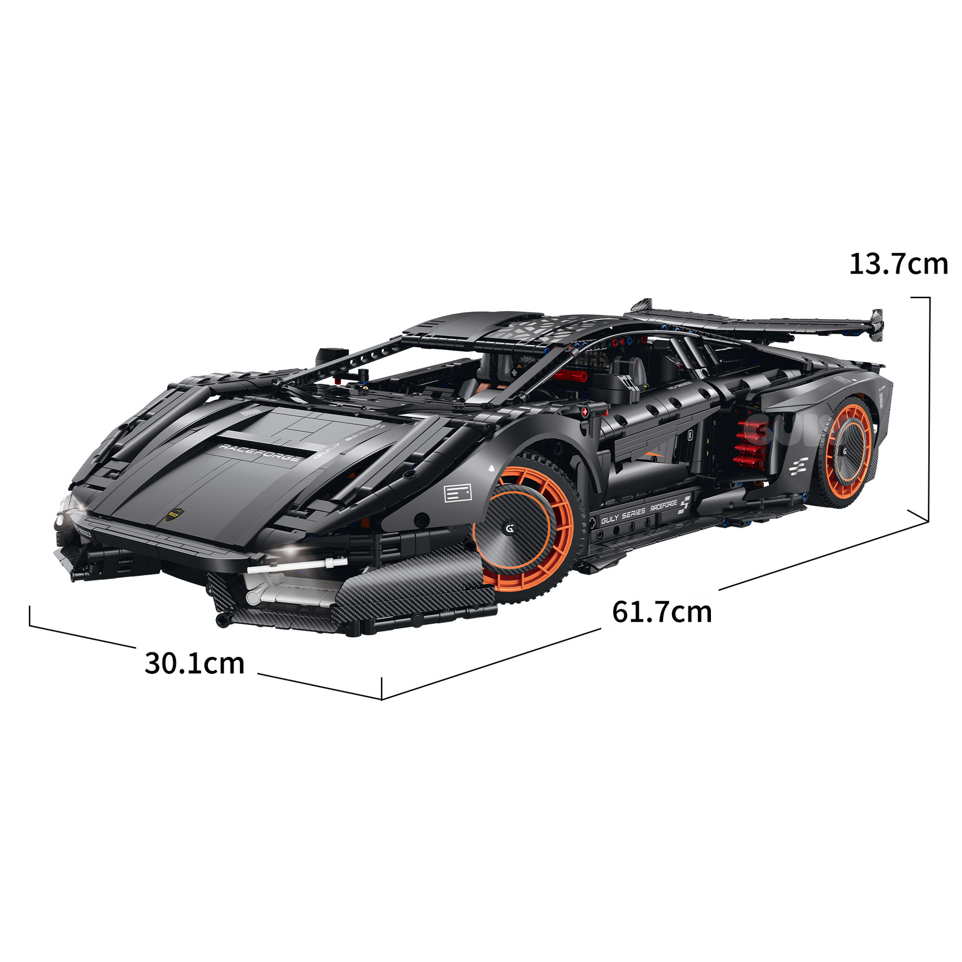 ซูเปอร์คาร์ซีรีส์ 1:8 - Lamborghini New Countach
