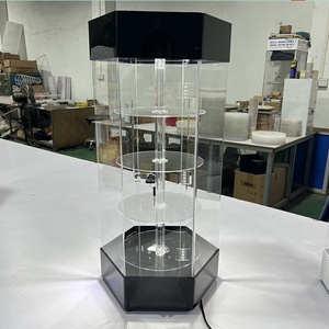 Thiết kế tùy biến hiện đại thương mại nhựa đồng hồ hiển thị standjewelry & mỹ phẩm xoay hiển thị đứng - Product Image 5