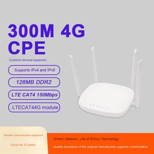 300MB DDR2 ile 128 Mbps CPE (müşteri öncül ekipman) VPN fonksiyonu ile ev ofis 4G ağ için IPV4 & IPV6 destekler - Product Image 3