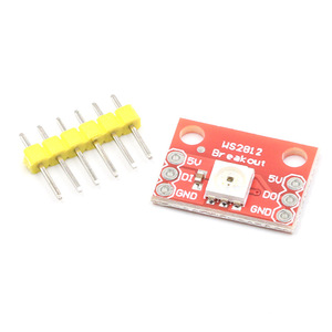 Hochwertiges WS2812 RGB LED Breakout Farblicht modul Single-Wire-Schnitts telle Vollfarb-Luminotron