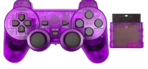 Transparent purple-bare metal