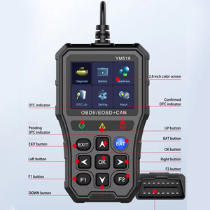 YM519 ObdII Fahrzeug Scan Professional Scan Tool 2,8-Zoll-Bildschirm Obd2 Code Reader Scanner Handheld Obd2 Test geräte - Product Image 5