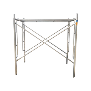 <strong>Modular</strong> <strong>Scaffolding</strong> System 3m/5m Height Walk Through <strong>Scaffolding</strong> Industrial Folding H Frame <strong>Scaffolding</strong> for Construction - Product Image 1