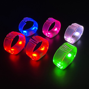 Tùy chỉnh RGB Silicone dây đeo cổ tay điều khiển từ xa DMX 512 Vòng đeo tay đài phát thanh kiểm soát Halloween Giáng sinh phục sinh tốt nghiệp - Product Image 3