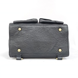 Luxury Vegan PU Handbags Large Capacity Waterproof Minimalist Rucksacks Custom Pendant Durable Lightweight Zip Solid Portable