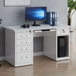 Escritorio de oficina desmontable con función de almacenamiento múltiple Escritorio de mesa de acero de oficina y mejor rentable - Product Image 1