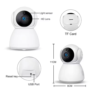5MP Smart Home <strong>Security</strong> <strong>System</strong> Remote Control Dome PTZ One-Key Alarm Function Two-Way <strong>Intercom</strong> Wall Mount CCTV IP Camera - Product Image 4