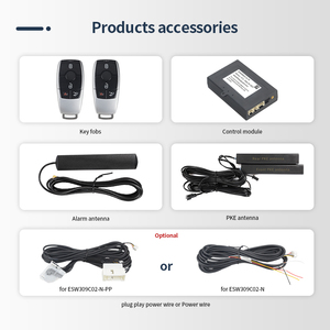 EASYGUARD akıllı anahtar PKE pasif anahtarsız giriş Benz için uygun fabrika OEM push start düğmesi ile konfor erişimi olmadan - Product Image 2