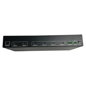 HDMI 2,0 4k @ 60Hz 2x2 controlador de pared de video HDMI Matrix 2x4 compatible con dos funciones compatible con HDCP2.2 RS232 control remoto de botón IR - Product Image 2
