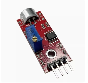 Modulo sensore audio sensore di controllo del suono KY-037 MAX4466 MAX9814 interruttore di rilevamento fischio interruttore amplificatore microfono per Arduino - Product Image 6