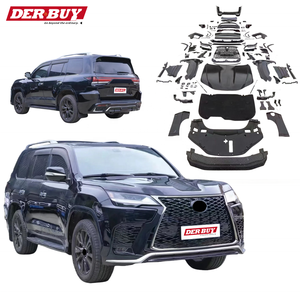 适用于2008 2015雷克萨斯LX570升级至Lx600车身套件前大灯前保险杠高质量2023改款车身套件 - Product Image 2