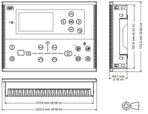 DEIF AGC generatore di 150 Controller Genset avanzato - Product Image 6